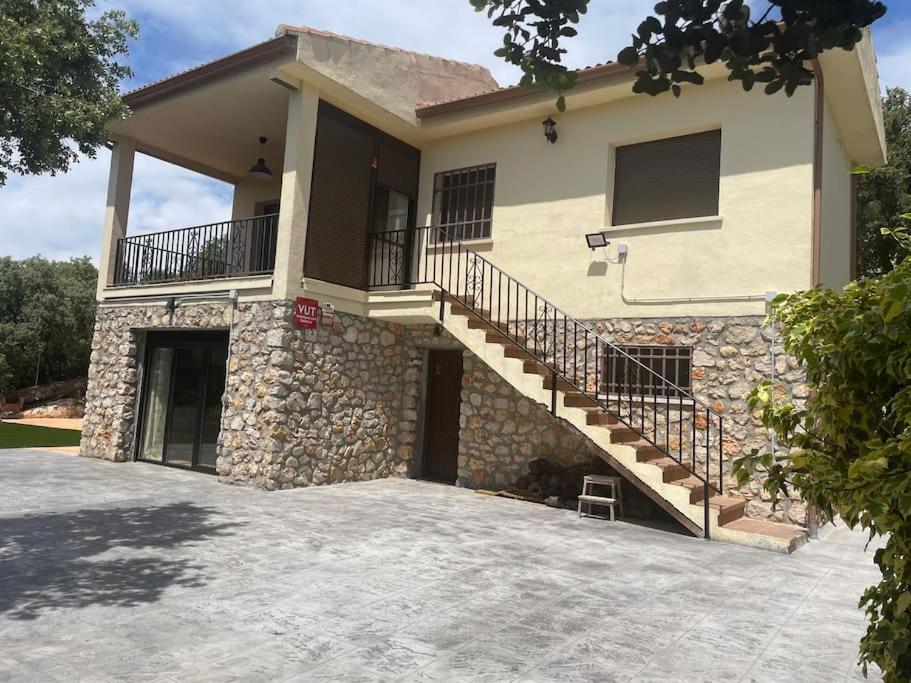Casa Rural Playa De Altomira Albalate De Zorita Dış mekan fotoğraf